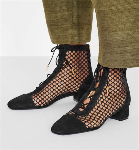 dior fishnet shoes|christian dior shoes.